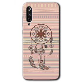 Xiaomi Mi 9 SE Mandala Retro Baskılı Uyumlu Silikon Kılıf