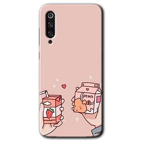 Xiaomi Mi 9 SE Meyveli Süt Baskılı Uyumlu Silikon Kılıf