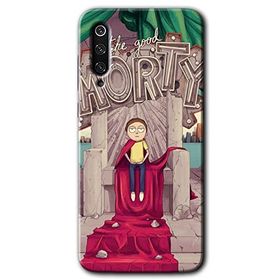 Xiaomi Mi 9 SE Morty Baskılı Uyumlu Silikon Kılıf