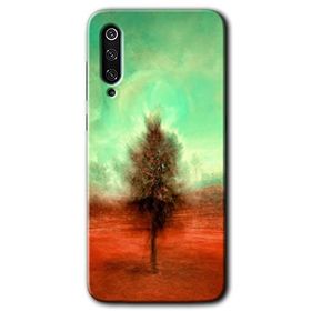 Xiaomi Mi 9 SE Outlines Paint Baskılı Uyumlu Silikon Kılıf