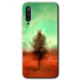 Xiaomi Mi 9 SE Outlines Paint Baskılı Uyumlu Silikon Kılıf