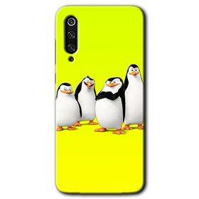 Xiaomi Mi 9 SE Penguenler Baskılı Uyumlu Silikon Kılıf