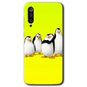 Xiaomi Mi 9 SE Penguenler Baskılı Uyumlu Silikon Kılıf