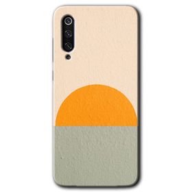 Xiaomi Mi 9 SE Polygon Graident 3 Baskılı Uyumlu Silikon Kılıf