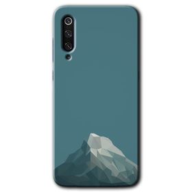 Xiaomi Mi 9 SE Polygon Graident 3 Baskılı Uyumlu Silikon Kılıf