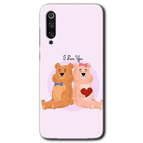 Xiaomi Mi 9 SE Sevgili Ayıcık Baskılı Uyumlu Silikon Kılıf