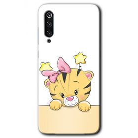 Xiaomi Mi 9 SE Sevimli Kedi Baskılı Uyumlu Silikon Kılıf