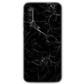 Xiaomi Mi 9 SE Siyah Mermer Baskılı Uyumlu Silikon Kılıf