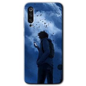 Xiaomi Mi 9 SE Sonbahar Yalnızlığı Baskılı Uyumlu Silikon Kılıf