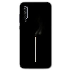 Xiaomi Mi 9 SE Sönmüş Kibrit Baskılı Uyumlu Silikon Kılıf