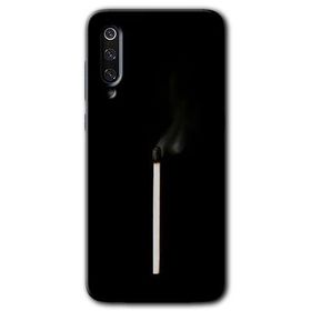 Xiaomi Mi 9 SE Sönmüş Kibrit Baskılı Uyumlu Silikon Kılıf