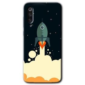 Xiaomi Mi 9 SE Space Smoke Baskılı Uyumlu Silikon Kılıf