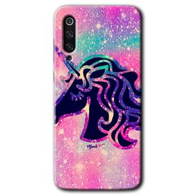 Xiaomi Mi 9 SE Unicorn Kristal Baskılı Uyumlu Silikon Kılıf