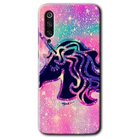 Xiaomi Mi 9 SE Unicorn Kristal Baskılı Uyumlu Silikon Kılıf