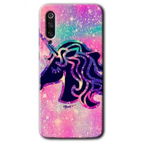 Xiaomi Mi 9 SE Unicorn Kristal Baskılı Uyumlu Silikon Kılıf