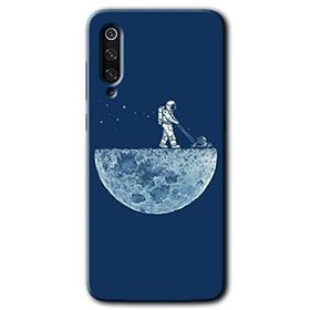 Xiaomi Mi 9 SE Uzay İşçisi Baskılı Uyumlu Silikon Kılıf