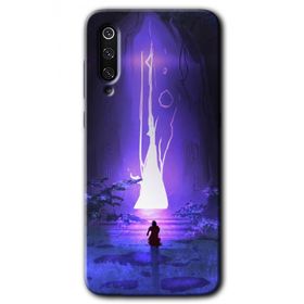 Xiaomi Mi 9 SE Wanderer Silhouette Baskılı Uyumlu Silikon Kılıf