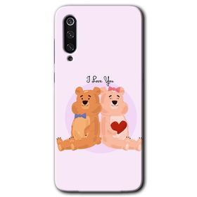 Xiaomi Mi 9 Sevgili Ayıcık Baskılı Uyumlu Silikon Kılıf