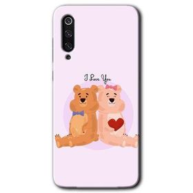 Xiaomi Mi 9 Sevgili Ayıcık Baskılı Uyumlu Silikon Kılıf