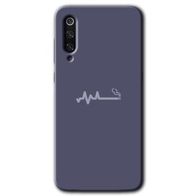 Xiaomi Mi 9 Sigara Zararlıdır Baskılı Uyumlu Silikon Kılıf