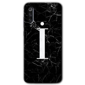 Xiaomi Mi 9 Siyah Mermer Desenli F Harfi Baskılı Uyumlu Silikon Kılıf