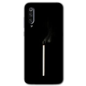 Xiaomi Mi 9 Sönmüş Kibrit Baskılı Uyumlu Silikon Kılıf