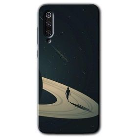 Xiaomi Mi 9 Space Planet Baskılı Uyumlu Silikon Kılıf