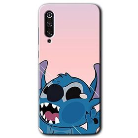 Xiaomi Mi 9 Stitch Baskılı Uyumlu Silikon Kılıf