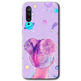 Xiaomi Mi 9 Uzaylı Kız Baskılı Uyumlu Silikon Kılıf