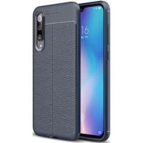 Xiaomi Mi 9 Zore Niss Deri Görünümlü Arka Kapak Uyumlu Silikon Kılıf