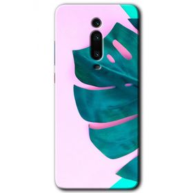 Xiaomi Mi 9T 3D Yaprak Baskılı Uyumlu Silikon Kılıf