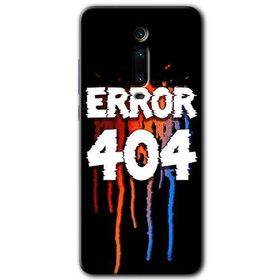 Xiaomi Mi 9T 404 Error Baskılı Uyumlu Silikon Kılıf