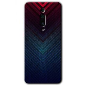 Xiaomi Mi 9T Abstract 4 Baskılı Uyumlu Silikon Kılıf