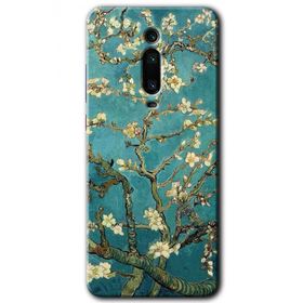 Xiaomi Mi 9T Almond Blossom Baskılı Uyumlu Silikon Kılıf