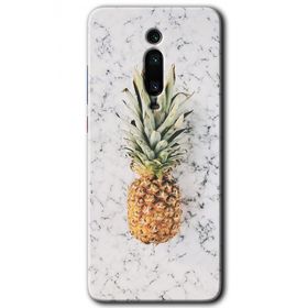 Xiaomi Mi 9T Ananas Baskılı Uyumlu Silikon Kılıf