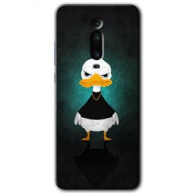 Xiaomi Mi 9T Angry Duck Baskılı Uyumlu Silikon Kılıf