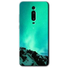 Xiaomi Mi 9T Aurora Baskılı Uyumlu Silikon Kılıf