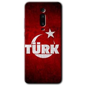 Xiaomi Mi 9T Ayyıldız Türk Baskılı Uyumlu Silikon Kılıf