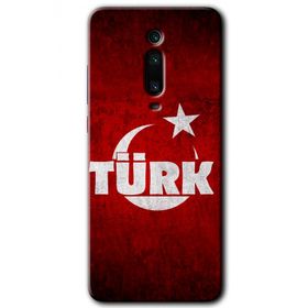 Xiaomi Mi 9T Ayyıldız Türk Baskılı Uyumlu Silikon Kılıf
