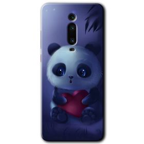 Xiaomi Mi 9T Bebek Panda Baskılı Uyumlu Silikon Kılıf