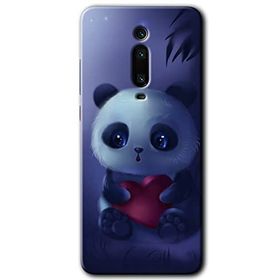 Xiaomi Mi 9T Bebek Panda Baskılı Uyumlu Silikon Kılıf