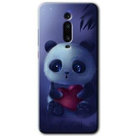 Xiaomi Mi 9T Bebek Panda Baskılı Uyumlu Silikon Kılıf