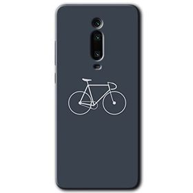 Xiaomi Mi 9T Bike Baskılı Uyumlu Silikon Kılıf