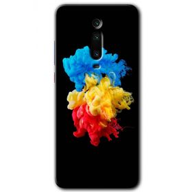 Xiaomi Mi 9T Black 1 Baskılı Uyumlu Silikon Kılıf