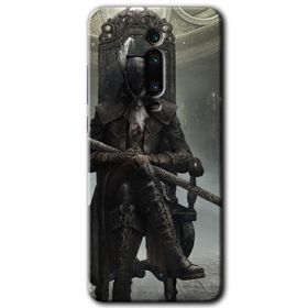 Xiaomi Mi 9T Bloodborne Hunters Baskılı Uyumlu Silikon Kılıf