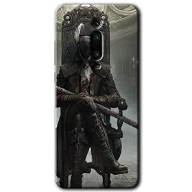 Xiaomi Mi 9T Bloodborne Hunters Baskılı Uyumlu Silikon Kılıf