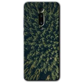 Xiaomi Mi 9T Çam Ağacı Ormanı Baskılı Uyumlu Silikon Kılıf