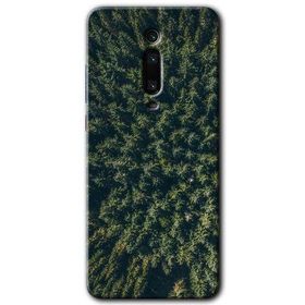 Xiaomi Mi 9T Çam Ağacı Ormanı Baskılı Uyumlu Silikon Kılıf
