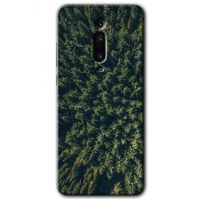 Xiaomi Mi 9T Çam Ağacı Ormanı Baskılı Uyumlu Silikon Kılıf