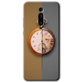 Xiaomi Mi 9T Clocks Artwork Baskılı Uyumlu Silikon Kılıf